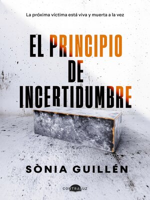 cover image of El principio de incertidumbre